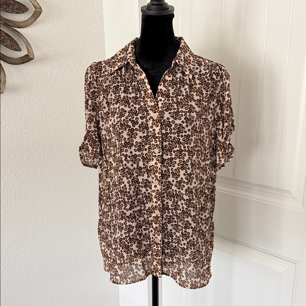 Button-Up Blouse